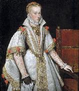 unknow artist A court portrait of Queen Ana de Austria Germany oil painting artist